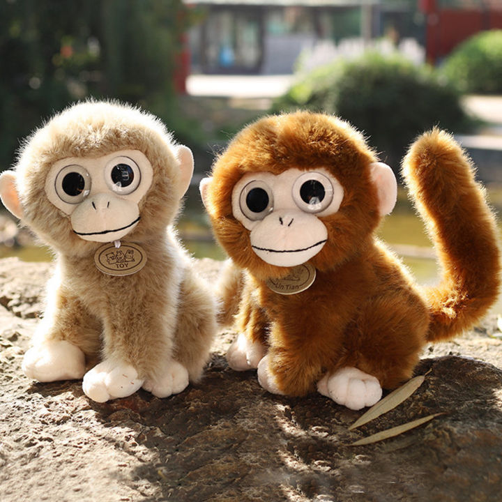 Plush Monkey Toy Kids Monkey Toy Adorable Plush Monkey Doll with