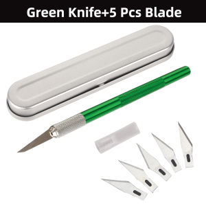 มีดแกะสลัก มีดอาร์ทไนท์ด้ามอลูมิเนียม มีดโมเดล มีดคัตเตอร์ Art knife มีดสำหรับงานโมเดล ด้ามจับอลูมิเนียม