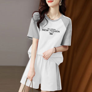 [M05] Bộ Thể Thao Cộc Tay Trẻ Trung Nữ Tính Phong Cách Hàn Quốc (HÀNG QUẢNG CHÂU)