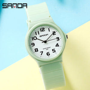 Thời Trang SANDA Phụ Nữ Giản Dị Đồng Hồ Thạch Anh Top Thương Hiệu Sang Trọng Đồng Hồ Quartz Công Sở Đồng Hồ Chống Nước Cho Phụ Nữ