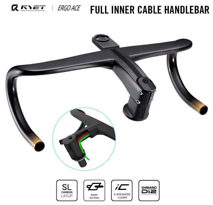 Handlebar Internal Cable Routing Road Bike Handlebar Internal