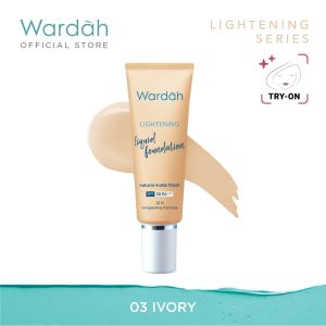 Wardah Lightening Liquid Concealer / Foundation Wajah 7gr