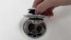 Universal Pop-Up Bathtub Stopper with Clog-Proof Strainer Bath Drain Plug (Fits 1.4-1.6 Inch Drains)