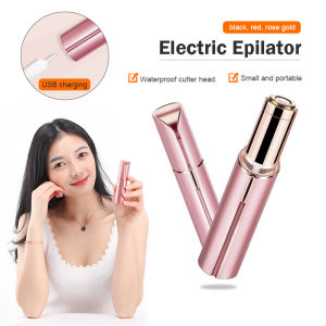 Electric Eyebrow Trimmer Painless Eyebrow Facial Hair Remover USB Rechargeable Laser Epilator Permanent Body Face Eyebrow Razor Pencukur Rambut Bayi Electrik