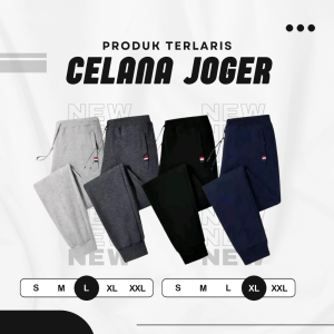 CELANA JOGGER PRIA WANITA PANJANG SIZE L XL  CELANA CEWEK KOREA STYLE