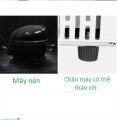 Máy làm đá viên thế hệ mới, công suất 100kg/ngày, thương hiệu Frestec, sản xuất theo tiêu chuẩn Nhật Bản, màn hình điều khiển thông minh. (Không đánh giá ảo). 