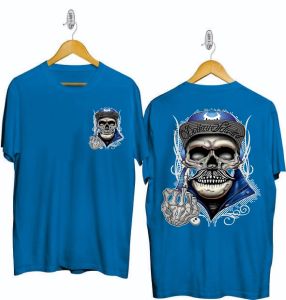 KAOS ATASAN OBLONG DISTRO PRIA DEWASA LENGAN PENDEK GAMBAR DEPAN BELAKANGT-SHIRTKEKINIXS-XXL-450