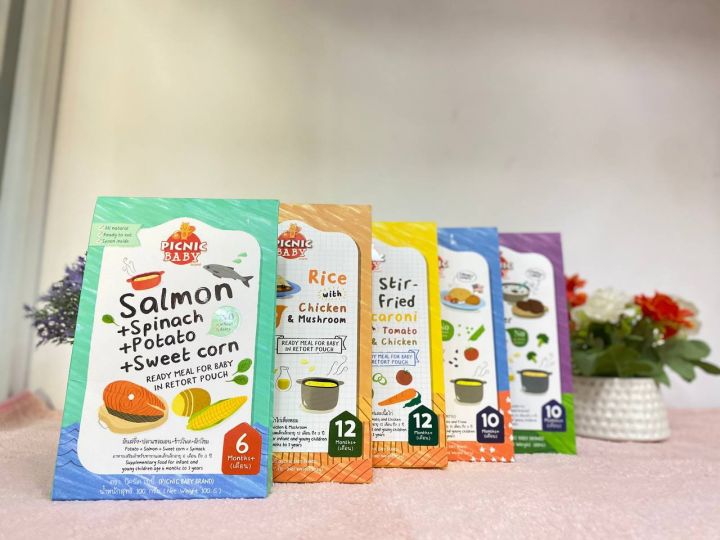 Picnic Baby Food Pouch. All Natural and Tasty Ready-to-Eat Baby Food