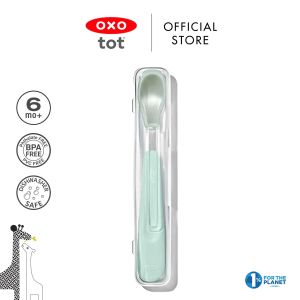 OXO Tot On-The-Go Baby Feeding Spoon with Casing