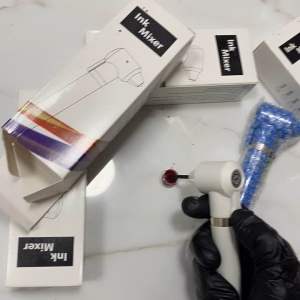 เครื่องคนหมึกสัก พื้นฐานมันสมัคร เลือกสี 5 หัวฟรี - จัดส่งที่ไม่ต้องพักฟื้น