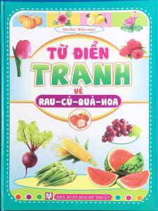 Sách - Từ Điển Tranh Về Rau-Củ-Quả