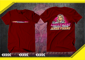 KAOS DISTRO KAOS GADIS PIRANG NEW COTTON COMBED 24S (LEBIH TEBAL DARI 30S) ADEM NYAMAN DI PAKAI DAYA SERAP KERINGAT TINGGI