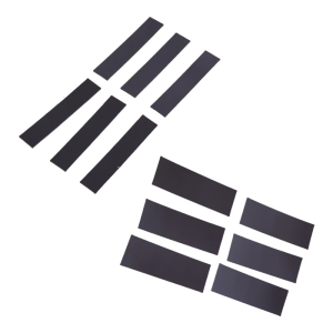 Pack of 6 Sturdy Magnetic Strips With Strong Adhesive Backing Designs Accessory for Easy Mounting on Multiple Surfaces