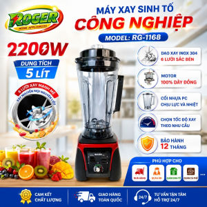 Máy xay sinh tố công nghiệp công suất lớn 1800w cối nhựa PC 2 lít 3 đa chức năng xay động cơ 100% dây đồng bảo hành 12 tháng giao hàng miễn phí
