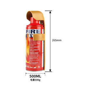 Car Foam Fire Extinguisher 1000ml/500ml Portable Mini Extinguisher for Vehicle Motorcycle Home Office Emergency Fire Stop