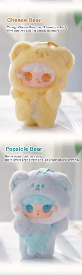 TOP TOY YOOKI Take A Bite Of Bear Series Plush Blind Box