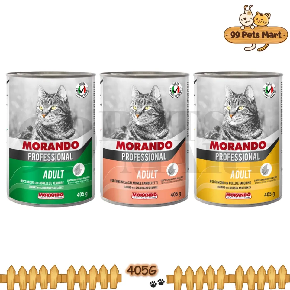 Morando Professional Chunks Cat Canned Food 405G Cat Can Food