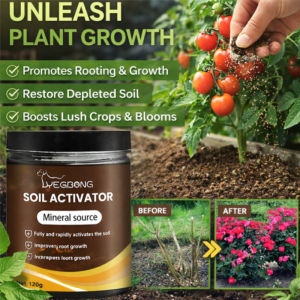 Premium Soil Activator Plant Growth Booster Root Stimulator Enhances Soil Nutrients Promotes Healthy Roots Gardening Care Solution