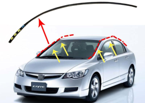 Nẹp nóc Japan Honda Civic Gen 8 (2006 - 2011) Honda Civic 2006 – 2011 Honda Civic Gen 8