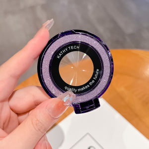 Glitter Phone Ring Holder Stand with Magnetic Plate | Slim Universal Back Stick Grip⚡PH deliveryIn stock⚡