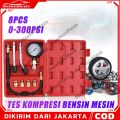 (Dikirim Dari Jakarta) Tes Kompresi Bensin Mesin Untuk Otomotif Mobil Penguji Kompresi Mesin Bensin 0-300psi Penguji Kompresi Mesin Bensin Otomatis Pengukur Tekanan Mobil Pengukur Tekanan Otomotif. 