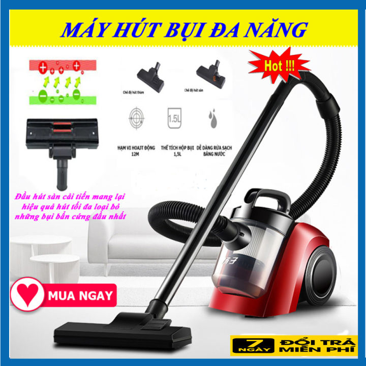 Máy Hút Bụi Công Nghiệp Cho Gia Đình, Máy Hút Bụi Nào Tốt Cho Gia Đình, Giá Máy Hút Bụi Gia Đình. Hút bụi với công suất cực lớn, dụng cụ lọc HEPA Trong suốt, BÁNH XE TO DỄ DANG di chuyển, HỘP CHỨA RÁC KHỔNG LỒ, lỗi 1 đổi 1, MUA NGAY!!!