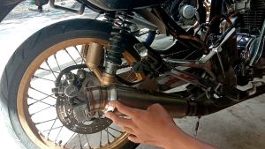 TABUNG KNALPOT RACING ATAU SLINCER CTS MUFFLER BUKAN DSM DSS BSS DPJ FANTERA PEKAJAMAN SPEK NGER\\\" DI JAMIN MANTAP
