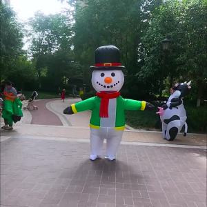 Christmas funny inflatable costume cosplay Santa Claus reindeer snowman Christmas tree Halloween carnival party