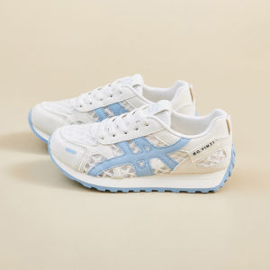 [Free Shipping] Trendy Korean-Style New WomenS Shoes For Summer Suitable For Students Breathable And Casual With A Thick Sole For Added Height Model XF822