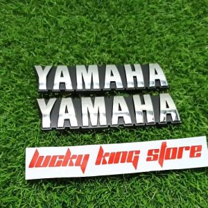 Emblem Yamaha Rx King Tahun Lama | Logo Yamaha Rx King Silver Crome
