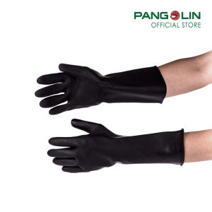 ถุงมือยาง GR-1 ยาว 13 นิ้ว แบบหนา GLVR0008 ผลิตจากยางธรรมชาติ ใช้ในการทำความสะอาด