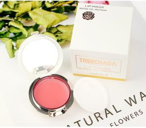 Rose Essential Oil Lip Mask Fade Lip Wrinkles Lip Balm Deeply Care Hydrating Moisturizing