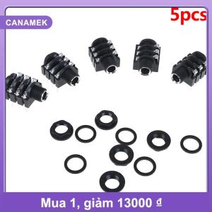 【CANAMEK】 5 chiếc giắc cắm giắc cắm Micro âm thanh stereo 6.35mm 6.35 6P 6pin
