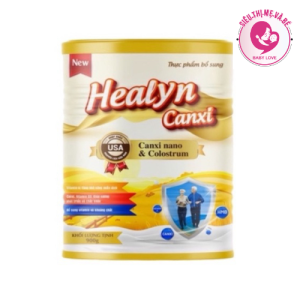 Combo 2 hộp sữa HEALYN CANXI Bổ Sung Canxi Hữu Cơ Tăng Cường Miễn Dịch - Hộp 900g