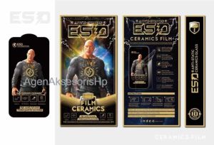 Ceramic Anti Static ESD Oppo A57 4G/A77S/A52/A92/A54 4G/A55 4G/A76/A36/A9 2020/F9/A5S/A11K/A7/A12 Anti Sidik Jari Full Cover Big Curved Ceramic