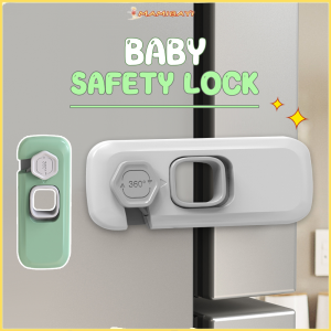 Mamibayi Pengaman Laci Lemari Bayi Kunci Kulkas Safety Lock
