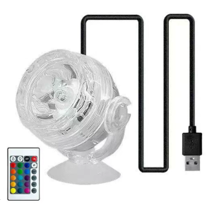 USB Power Aquariums Spotlight LED Diving Light for Enhancing Fishtanks Displays Landscape Lighting for Garden Pond Use