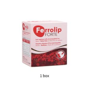 Fast delivery[Special Offer] Ferrolip FORTE Iron Multivitamin Supplement Lemon Flavor Improves Anemia