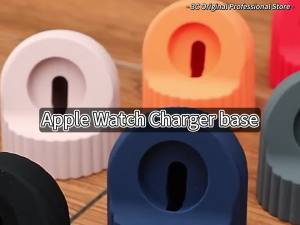 New Silicone Bracket Charger Stand Dock For  Watch Series 9 8 7 6 5 4 3 Charger Stand For IWatch (45/44/42/41/40/38mm)