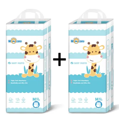 【BUY 1 TAKE 1】Baby Diaper Pull Up PANTS diaper for baby M/L/XL/XXL Ultra-Thin Breathable