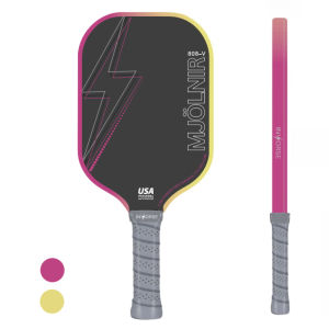 MJÖLNIR 808-V 5th Gen Core T700 Carbon Fiber Pickleball Paddle 16mm Power Control Paddle Free Overgrip