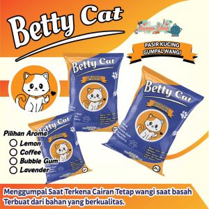 GOKIL CAT LITTER--6 LT-PASIR GUMPAL WANGI BETTY CAT LITER