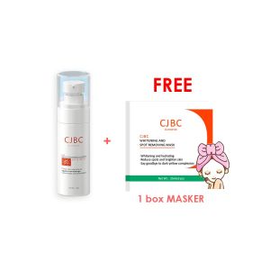 CJBC Sunscreen Mencegah Kulit terbakar SPF 50 PA+++ Pencerah Penyejuk Penangkal Sinar Matahari Mencegah Kulit Wajah Hitam dan Terbakar BPOM Halal