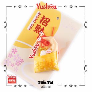 Móc khóa Yushou Tiền Tài - Mẫu 78 - Thỏ đắp mền dễ thương Có sẵn