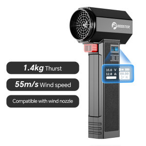 Booster Rechargeable Violent Turbofan Car Dryer Air Blower Handheld Jet Fan High-Speed Powerful Blower with 50000RPM Brushless Motor 3 Gear Adjustable Turbo Dryer Blower Can Reusable for Dust removalsnow blowingOutdoorsCar Cleaning