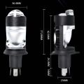 Lampu LED VINYX GS1 H4 Projie H4 Mini Projector Lens Lensa Motor Mobil Headlight Headlamp. 