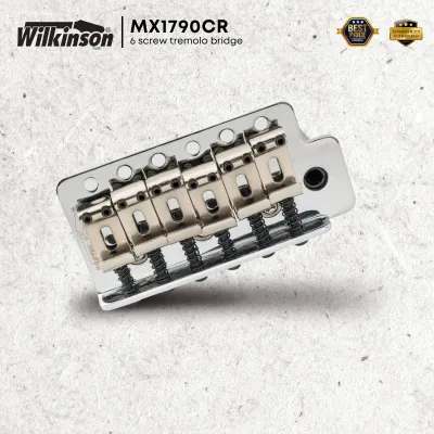 Wilkinson Tremolo System Bridge (6 point) with Steel Block - MX1790