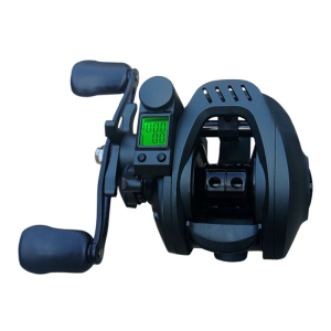 Waterproofs Sea Ice Fishing Wheel 6.3:1 High Speed Ratio Led Screen Electronic Fishing Reels for Freshwater Saltwater