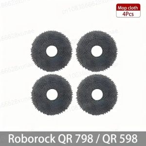 Replacement Main Brush Mop Cloth Hepa Filter Dust Bag Compatible With Roborock Qrevo L / QV 35A / QR 598 Robot Vacuum Cleaner Accessories Spare Parts