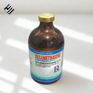 Dexamethasone 0.2%  for Injection FOR ANIMALS/FOR VETERINARY USE  ONLY Anti-inflammatory 100 ML